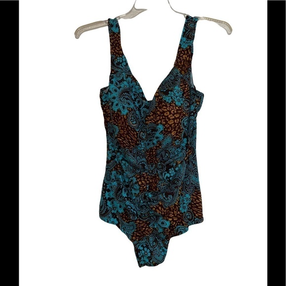 🌻 Rose• Marie •Reid One Piece Swim Suite. Size 22 GUC - Picture 2 of 11